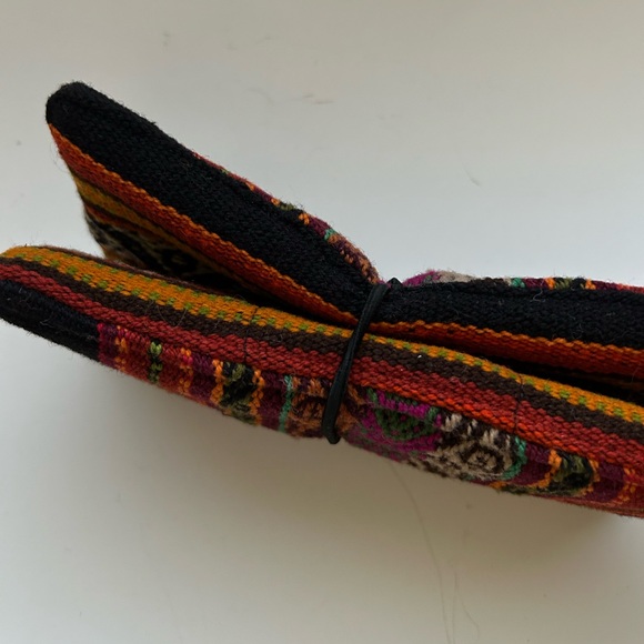 Sansa Woman’s Wallet Made Of Bolivian Aguayo from Sheep’s Wool Handmade - Picture 7 of 10